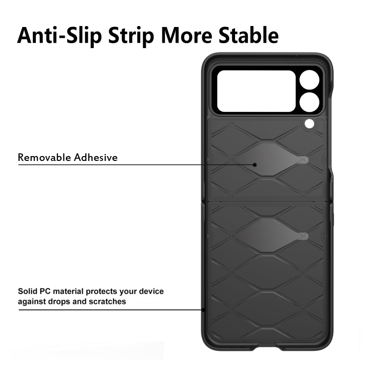 For Samsung Galaxy Z Flip3 5G Rhombus Hinge Phone Case