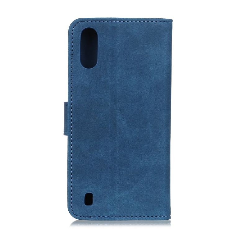 For Galaxy A01 Retro Texture PU + TPU Horizontal Flip Leather Case with Holder & Card Slots & Wallet