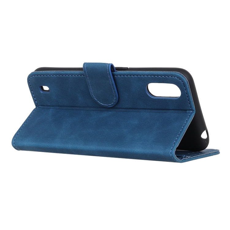 For Galaxy A01 Retro Texture PU + TPU Horizontal Flip Leather Case with Holder & Card Slots & Wallet