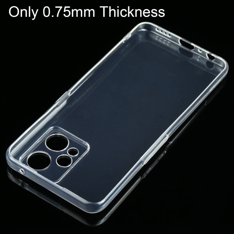 For OPPO Realme 9 Pro 0.75mm Ultra-thin Transparent TPU Phone Case