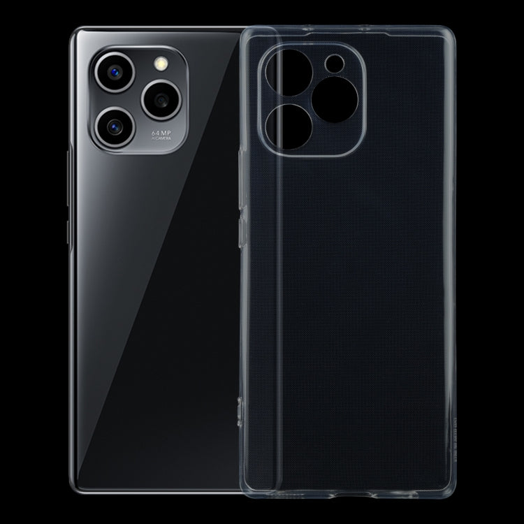 For Honor 60 SE 0.75mm Ultra-thin Transparent TPU Phone Case