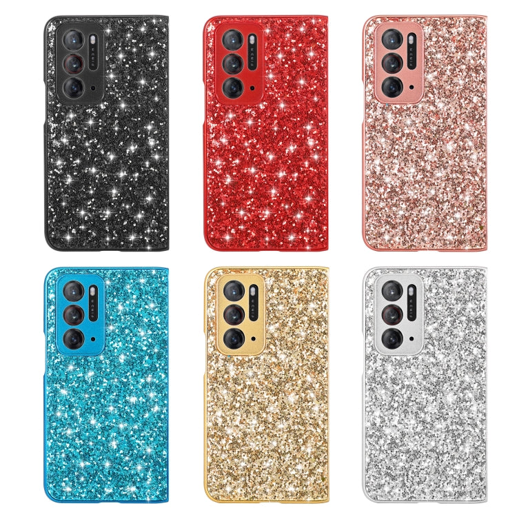 For OPPO Find N Glitter Powder Shockproof TPU Folding Phone Case