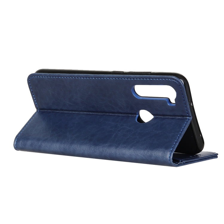 For Galaxy A21 Magnetic Retro Crazy Horse Texture Horizontal Flip Leather Case with Holder & Card Slots & Wallet