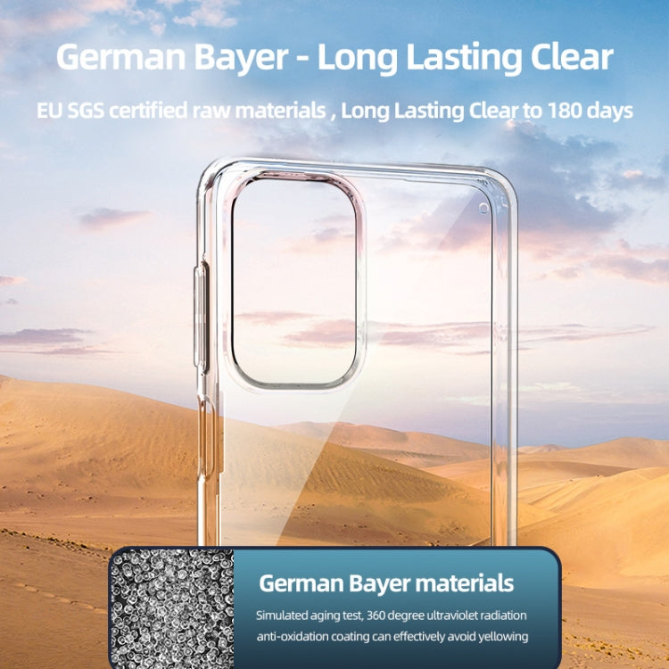 For Samsung Galaxy A23 Crystal PC + TPU Phone Case