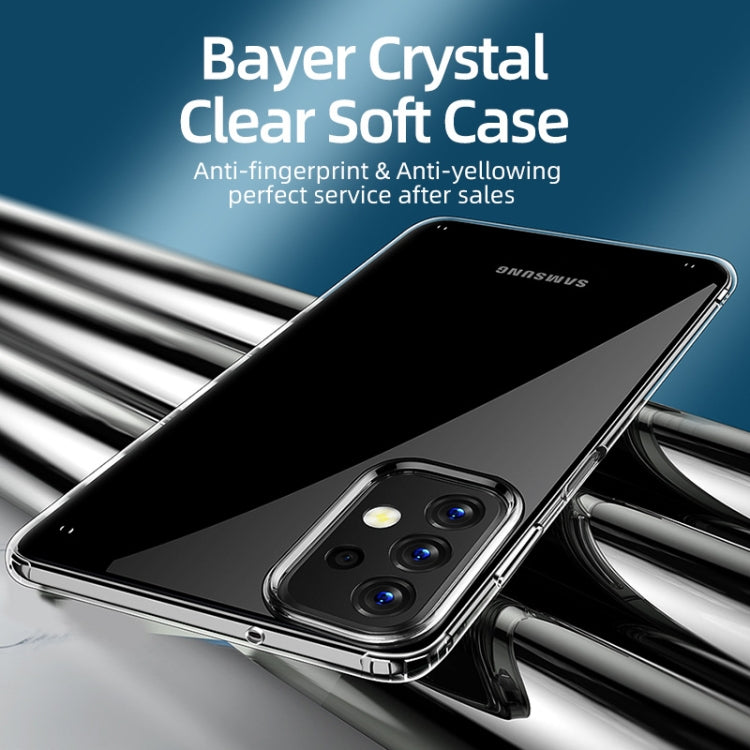 For Samsung Galaxy A23 Crystal PC + TPU Phone Case