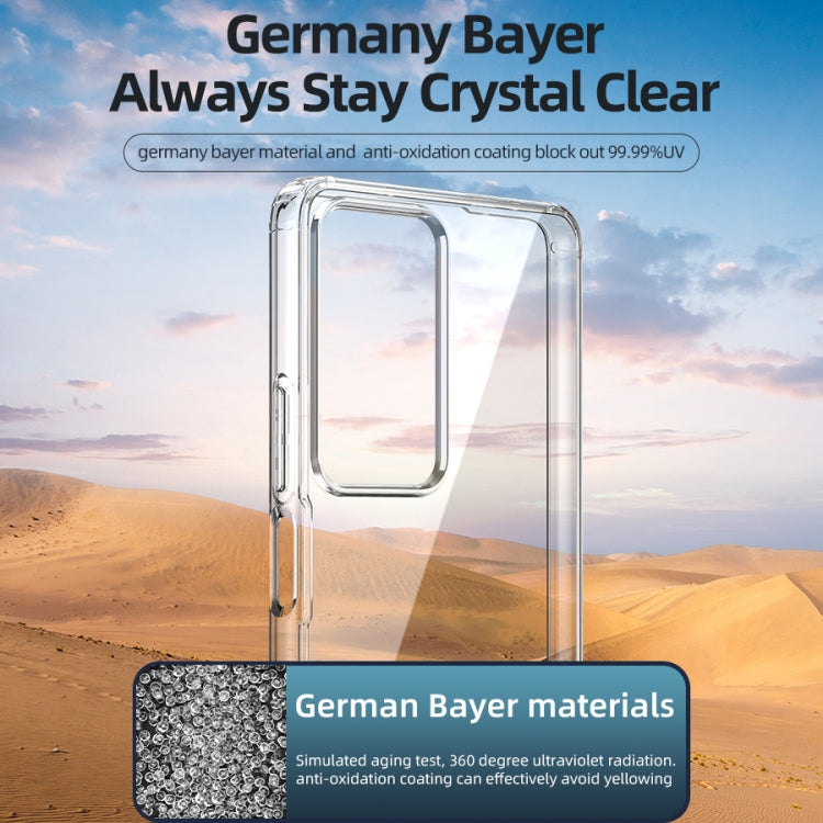 For Xiaomi Redmi K50 Pro Crystal PC + TPU Phone Case