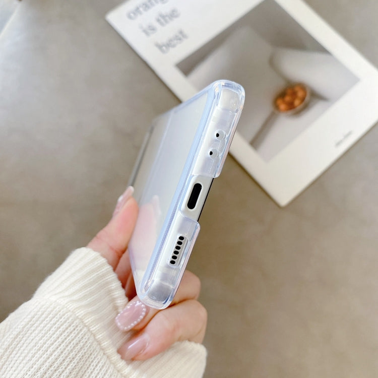 For Samsung Galaxy Z Flip3 5G Round Edge TPU Folding Phone Case