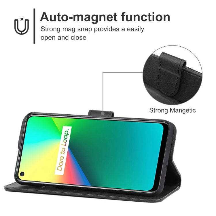 Leather Phone Case For OPPO Realme 7i