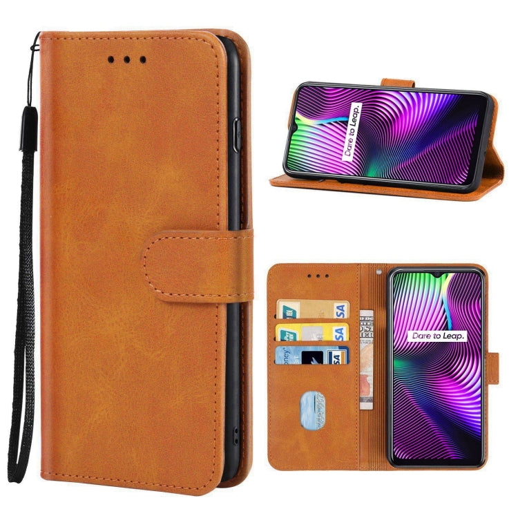 Leather Phone Case For OPPO Realme 7i Global