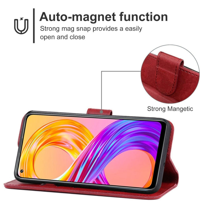 Leather Phone Case For OPPO Realme 8 Pro