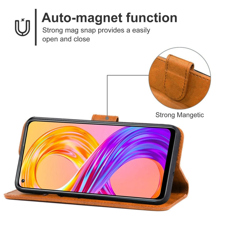 Leather Phone Case For OPPO Realme 8 Pro