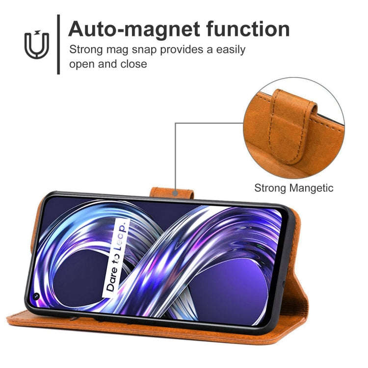 Leather Phone Case For OPPO Realme 8i