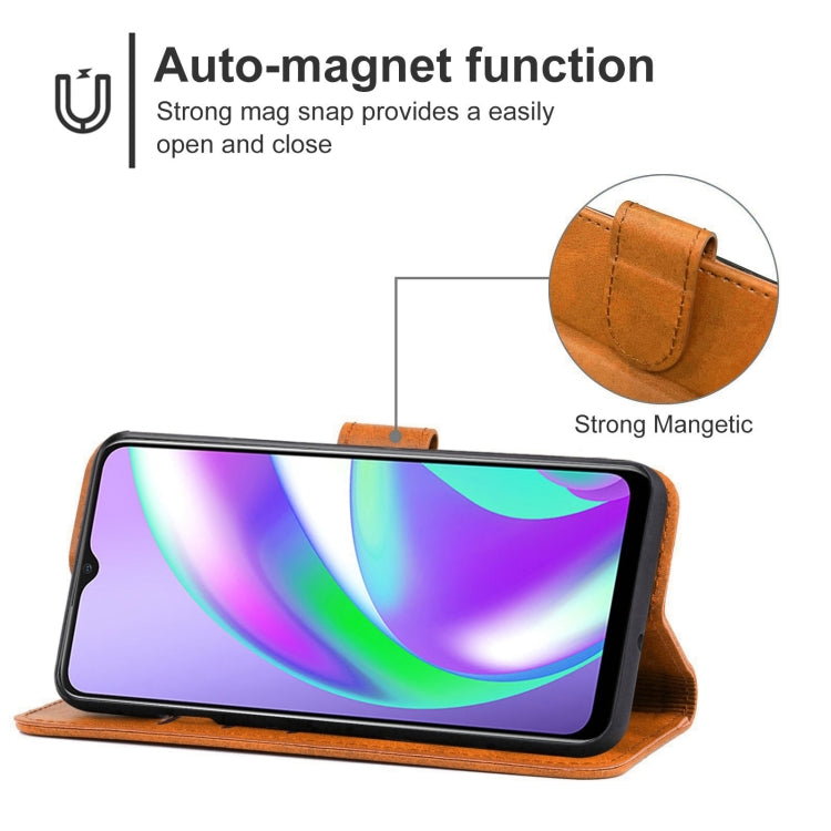 Leather Phone Case For OPPO Realme C12