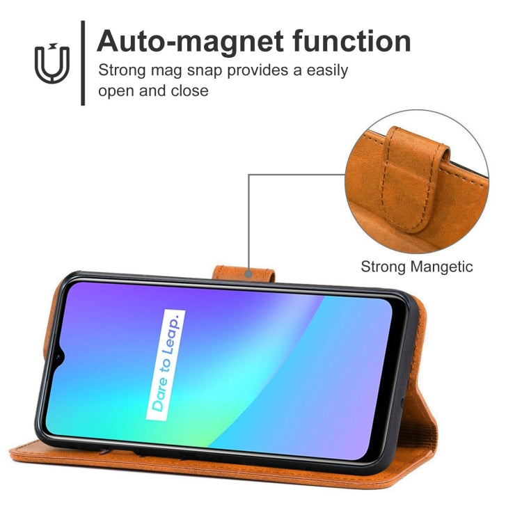 Leather Phone Case For OPPO Realme C25