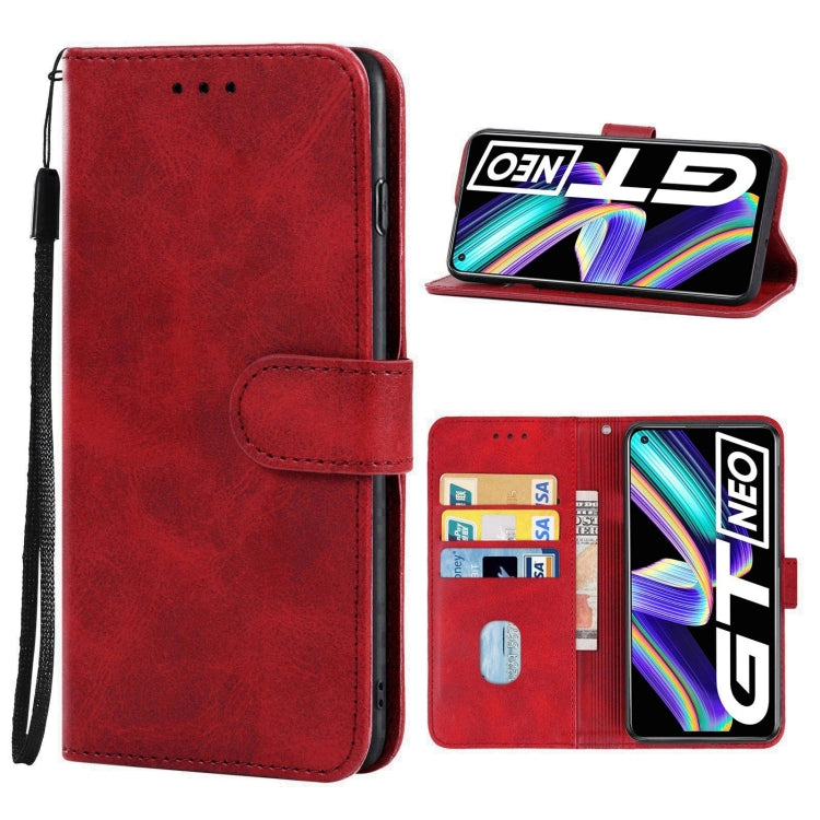 Leather Phone Case For OPPO Realme GT Neo