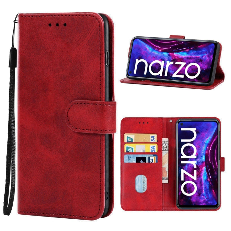 Leather Phone Case For OPPO Realme Narzo 30 Pro