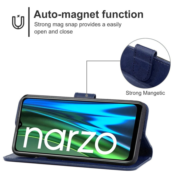 Leather Phone Case For OPPO Realme Narzo 50i