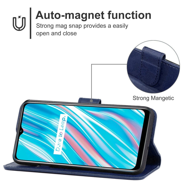 Leather Phone Case For OPPO Realme V11 5G