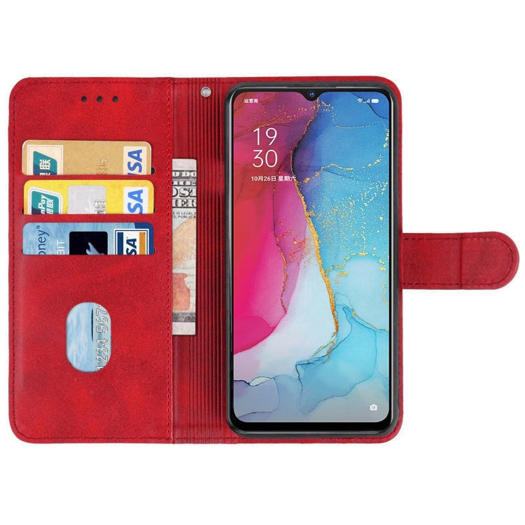 Leather Phone Case For OPPO Reno3 5G
