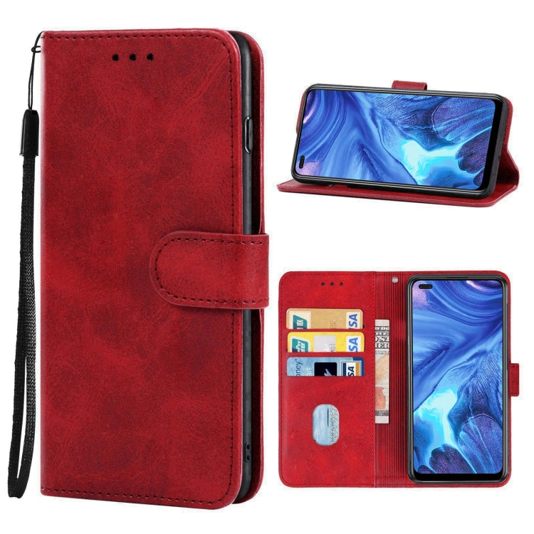 Leather Phone Case For OPPO Reno4