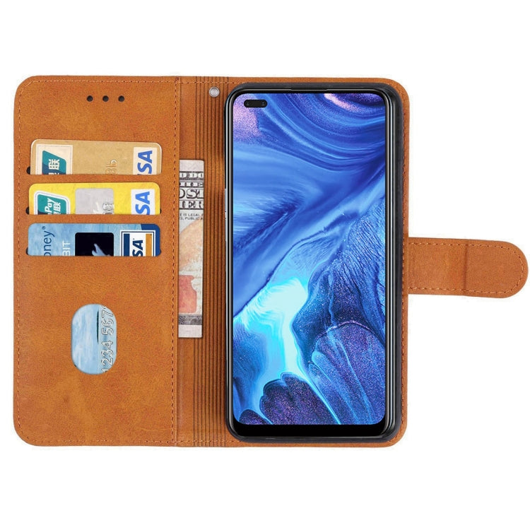 Leather Phone Case For OPPO Reno4