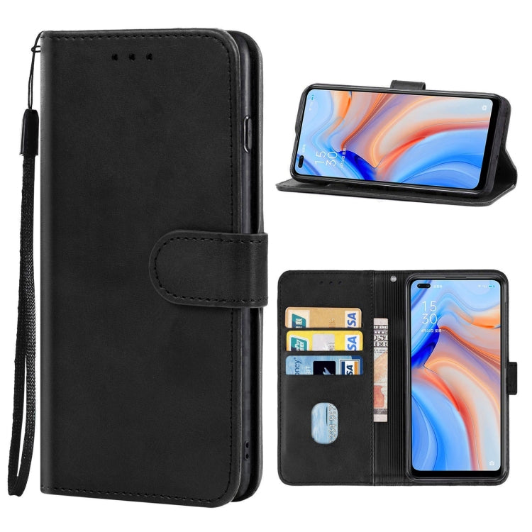 Leather Phone Case For OPPO Reno4 5G