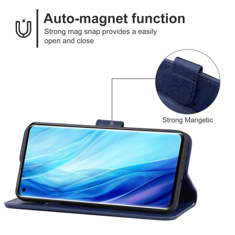 Leather Phone Case For OPPO Reno4 Pro