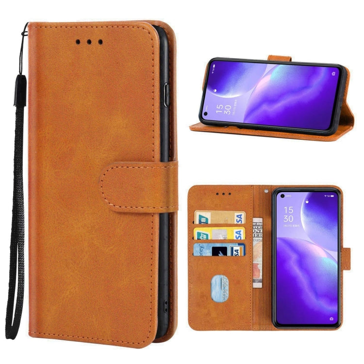 Leather Phone Case For OPPO Reno5 5G