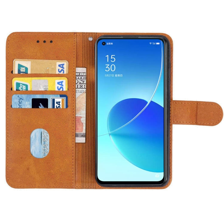 Leather Phone Case For OPPO Reno6 5G