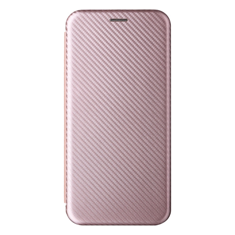 For Motorola Edge X30 Carbon Fiber Texture Horizontal Flip PU Phone Case