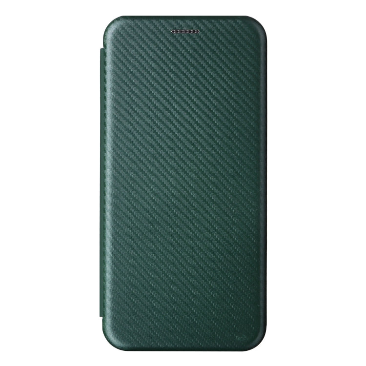 For Motorola Edge X30 Carbon Fiber Texture Horizontal Flip PU Phone Case