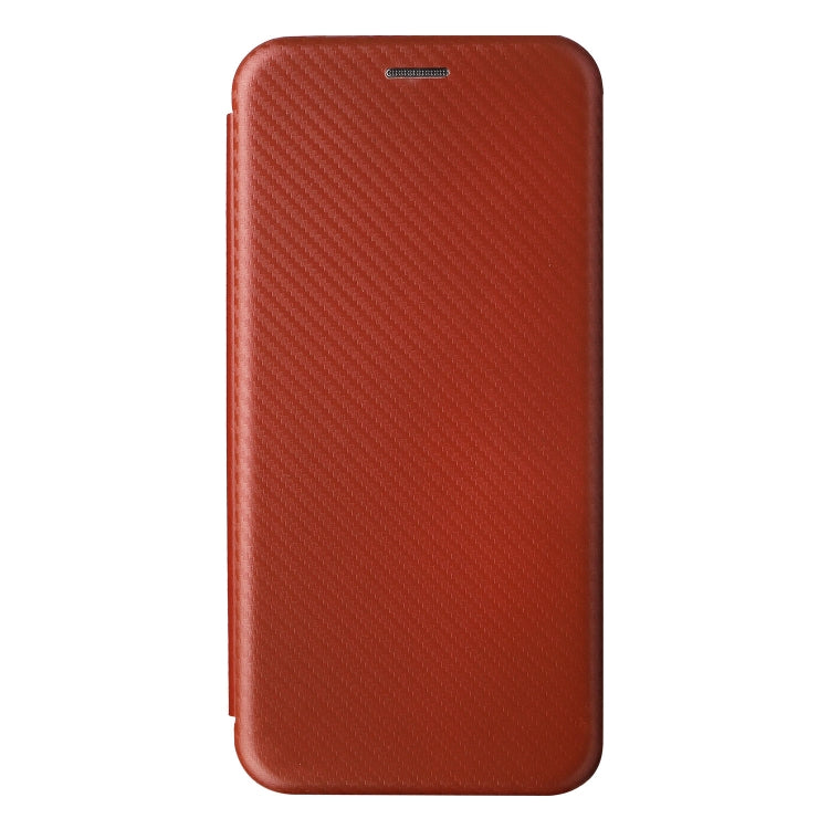 For Motorola Edge X30 Carbon Fiber Texture Horizontal Flip PU Phone Case