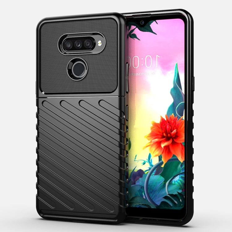 For LG K50s Thunderbolt Shockproof TPU Soft Case