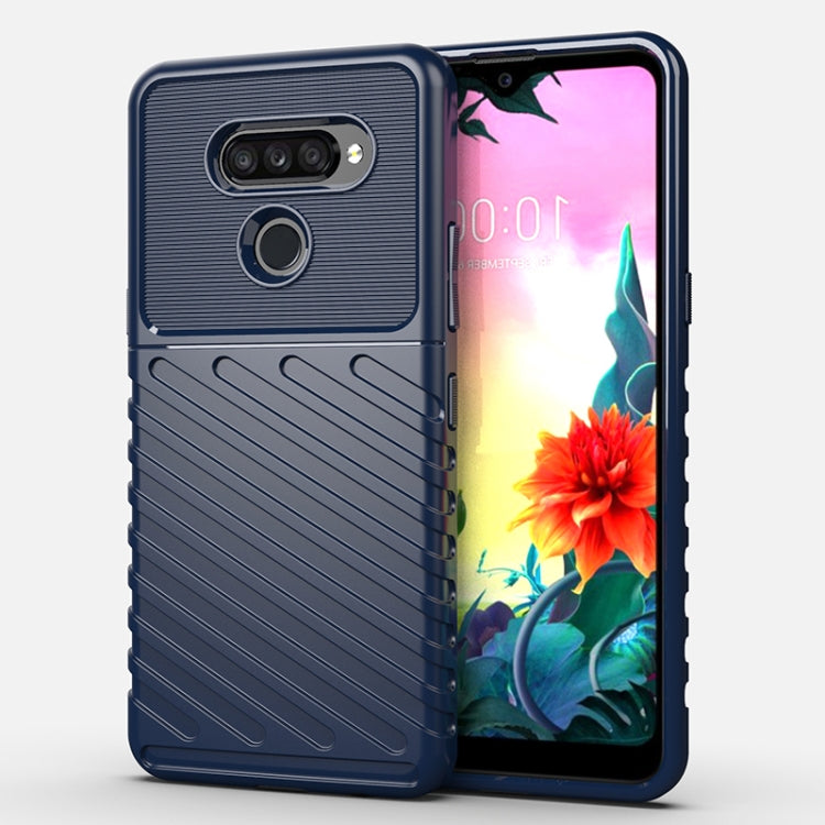 For LG K50s Thunderbolt Shockproof TPU Soft Case