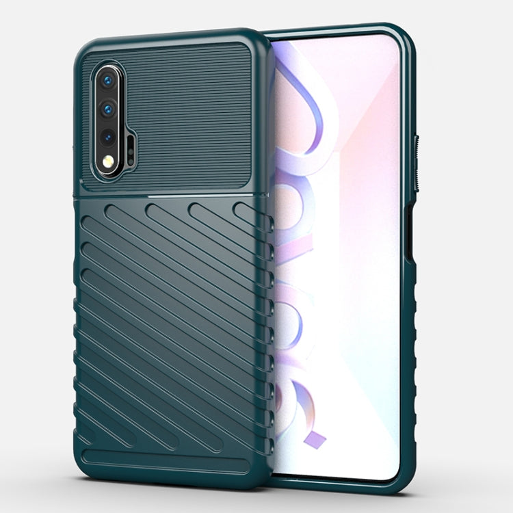 For Huawei Nova 6 Thunderbolt Shockproof TPU Soft Case(Green)