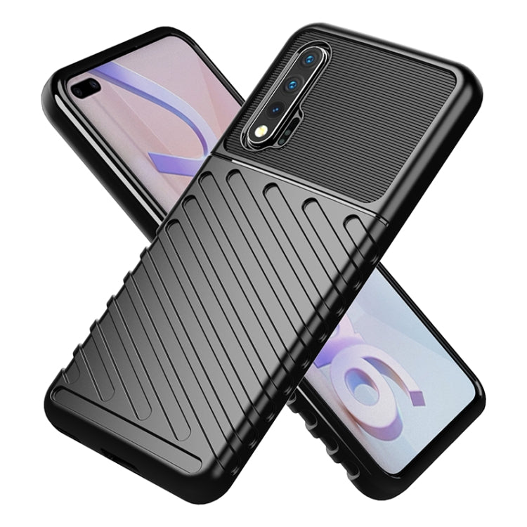 For Huawei Nova 6 Thunderbolt Shockproof TPU Soft Case(Green)