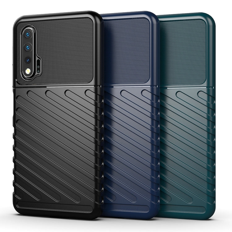 For Huawei Nova 6 Thunderbolt Shockproof TPU Soft Case(Green)