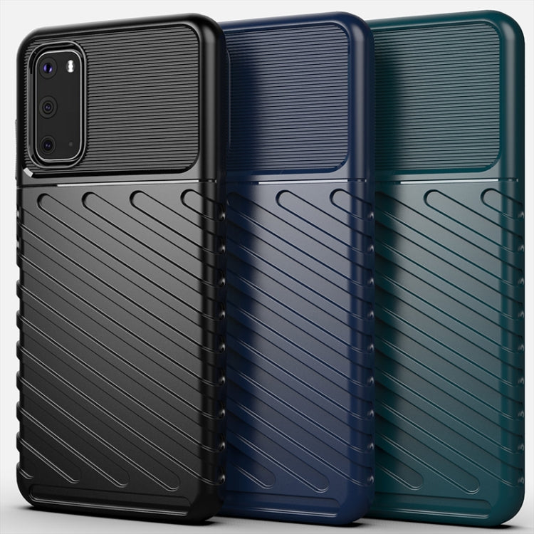 For Galaxy S20 Thunderbolt Shockproof TPU Soft Case(Blue)