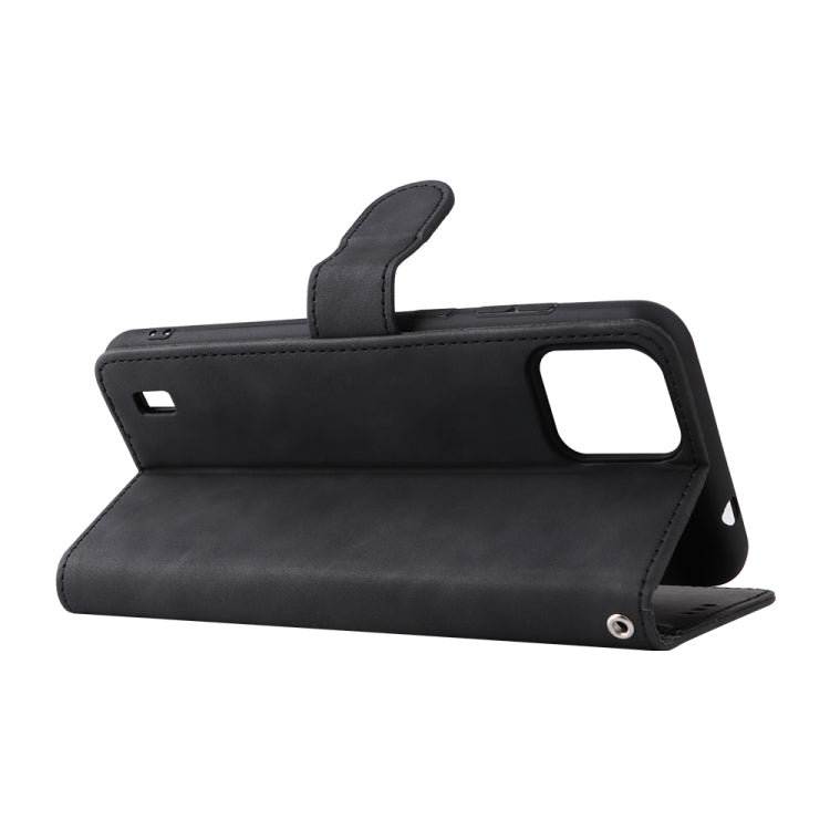 For Blackview A55 Skin Feel Magnetic Buckle Leather Phone Case