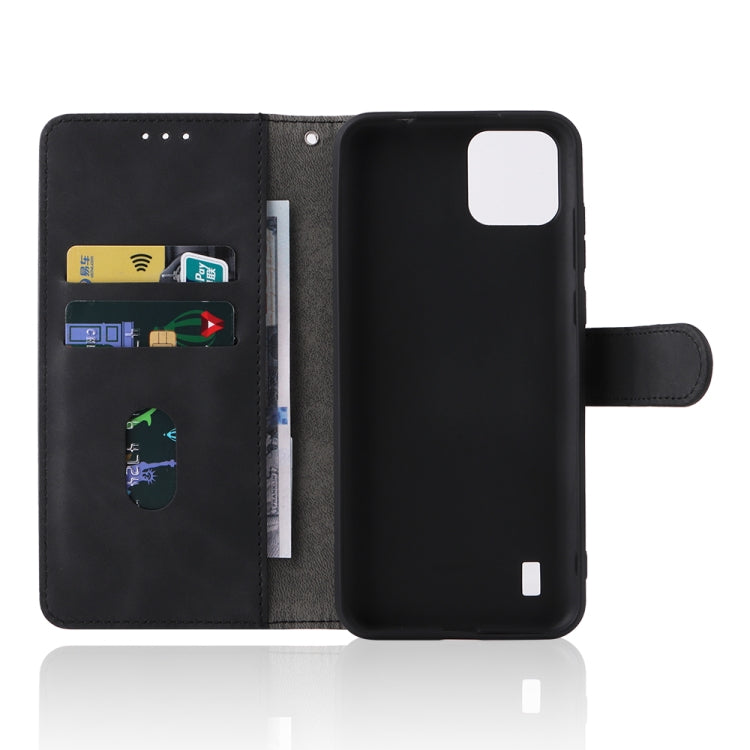 For Blackview A55 Skin Feel Magnetic Buckle Leather Phone Case