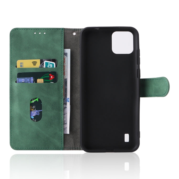 For Blackview A55 Skin Feel Magnetic Buckle Leather Phone Case