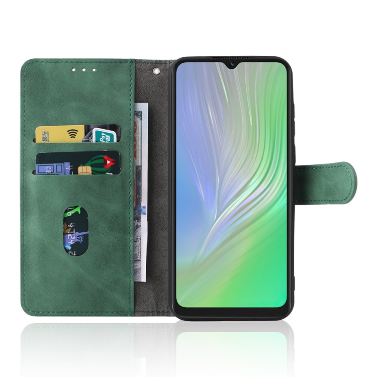 For Blackview A55 Skin Feel Magnetic Buckle Leather Phone Case