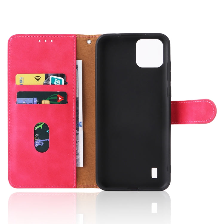 For Blackview A55 Skin Feel Magnetic Buckle Leather Phone Case