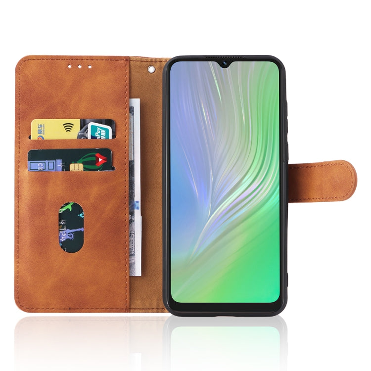 For Blackview A55 Skin Feel Magnetic Buckle Leather Phone Case