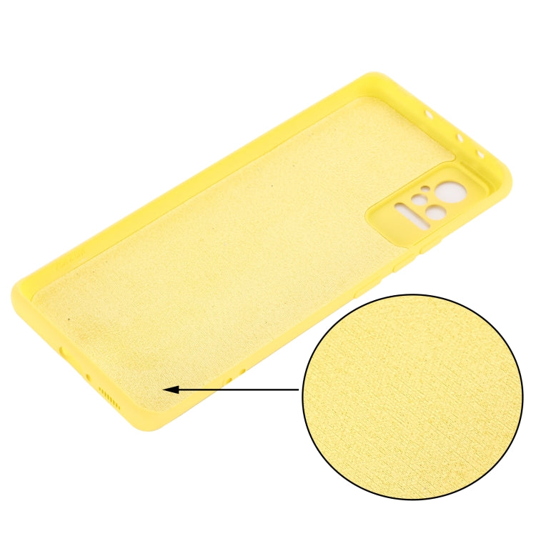 For Xiaomi Civi Pure Color Liquid Silicone Phone Case