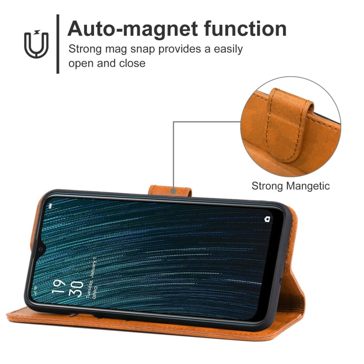 Leather Phone Case For OPPO A5s / AX5s