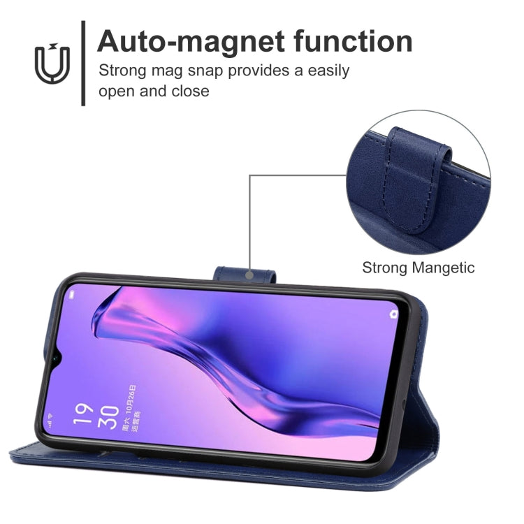 Leather Phone Case For OPPO A8