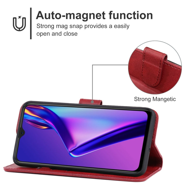 Leather Phone Case For OPPO A12