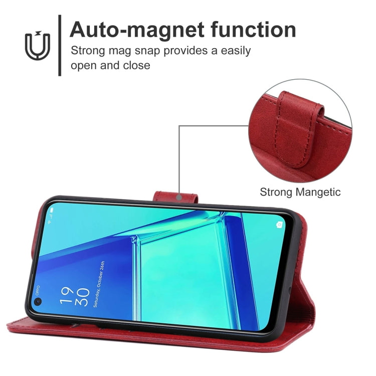 Leather Phone Case For OPPO A52