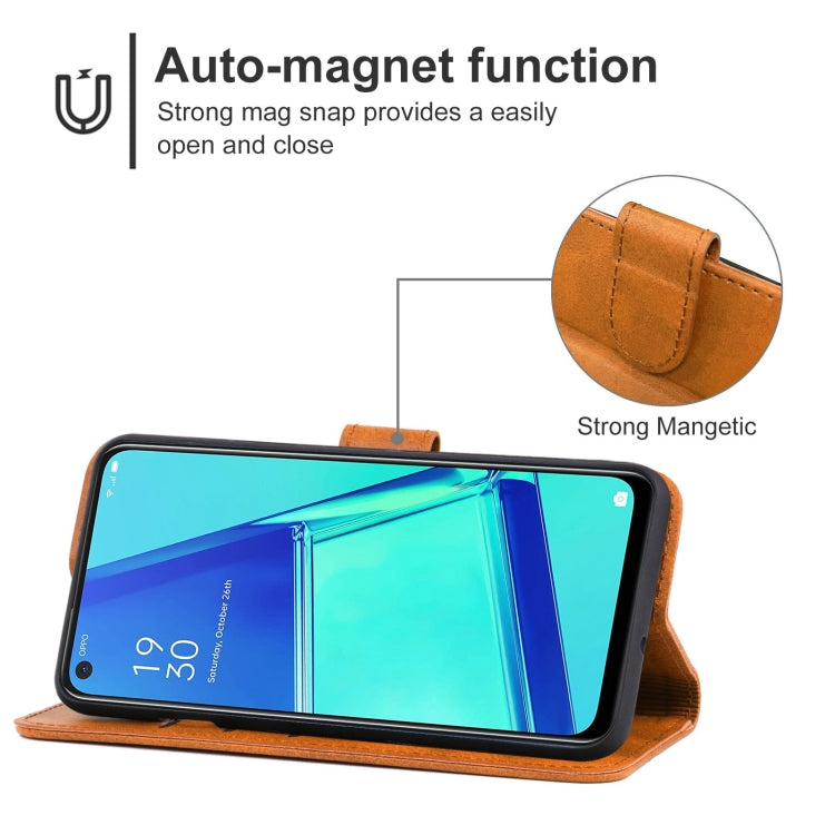 Leather Phone Case For OPPO A52